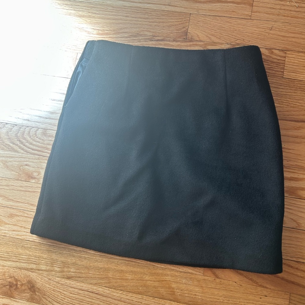 OAK + FORT Black Mini Skirt